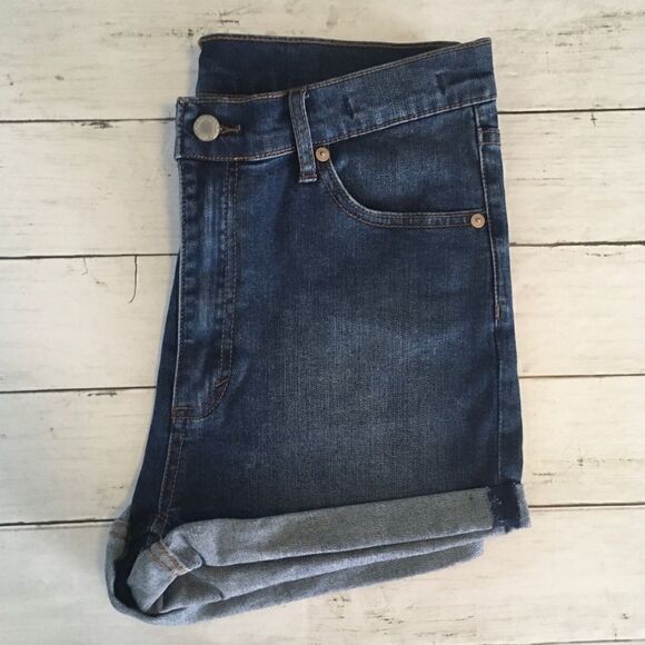 Cheap Monday Short Skin Denim Jean Shorts - Picture 8 of 11